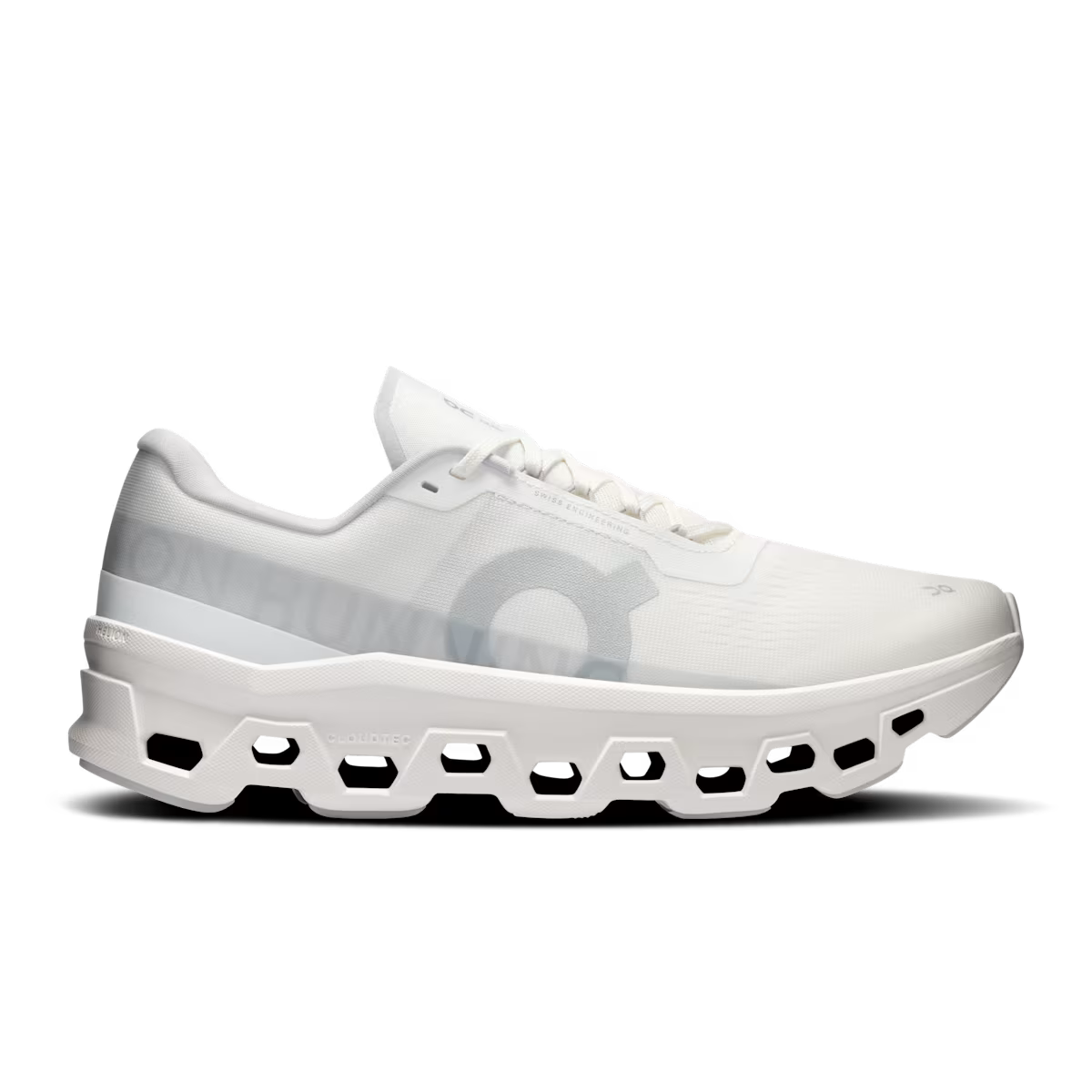 On Running Cloudmonster 1 'All White'