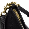 Coach Laurel Shoulder Bag 'Pebbled Leather Gold Black'