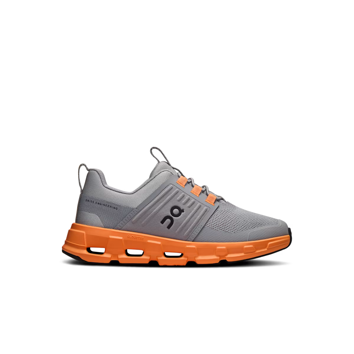On Running Cloudswift Kids 'Alloy Tangerine'