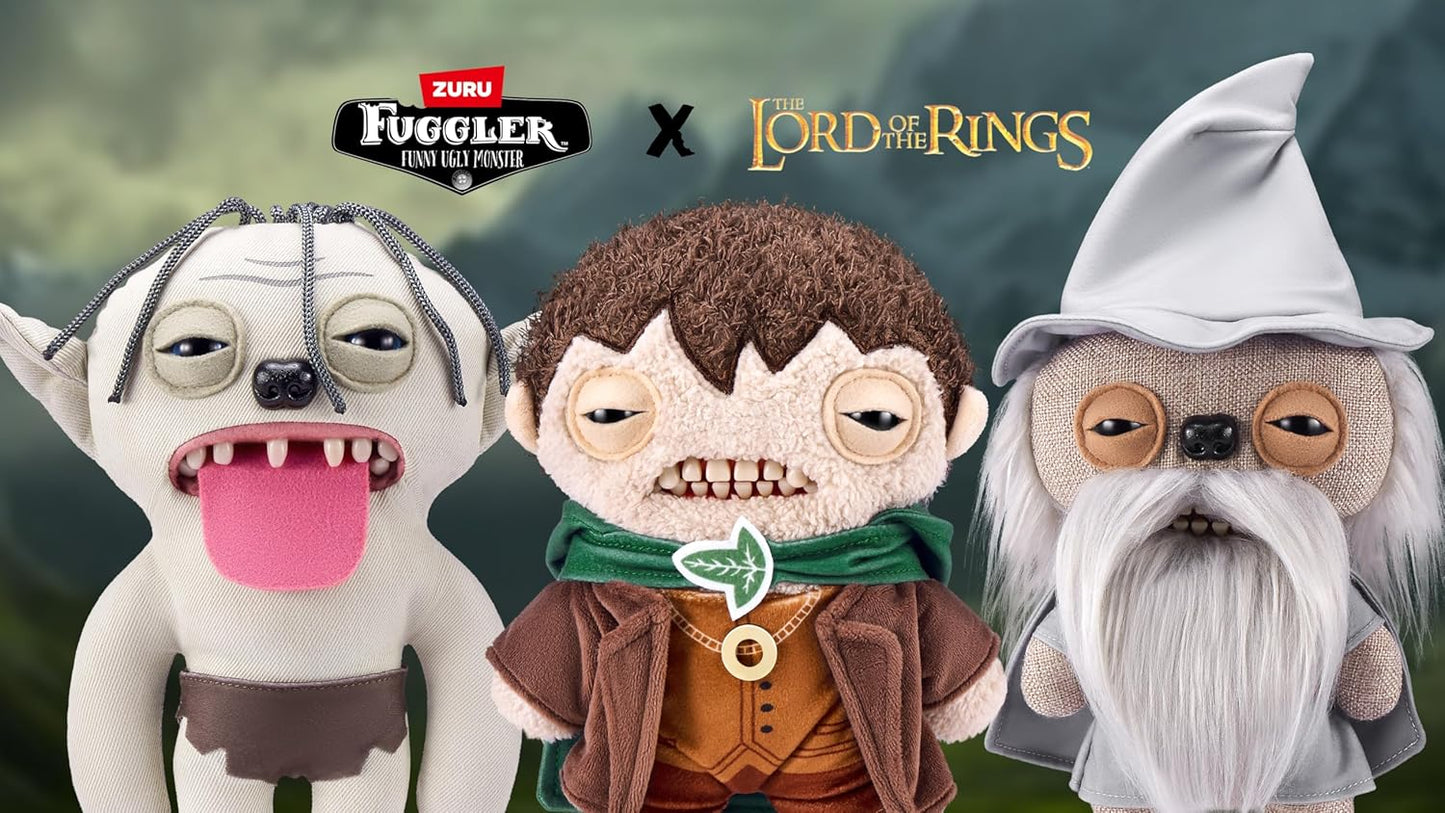 Fuggler Lord of the Rings by ZURU, Funny Ugly Monster, Plush, Collectible, Toy (Frodo)