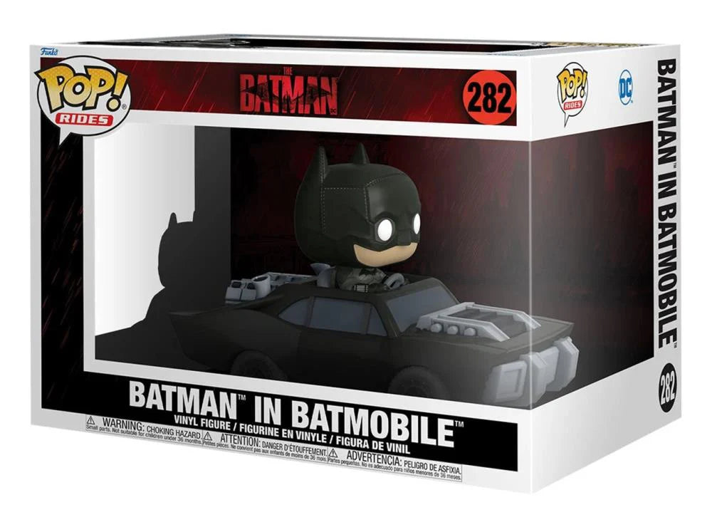 Funko POP! Rides Super Deluxe: The Batman - Batman in Batmobile #282