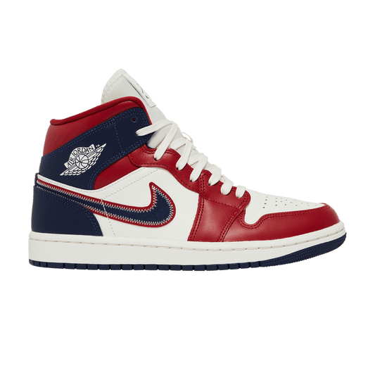Jordan 1 Mid SE 'Gym Red and Midnight Navy' (WMNS)