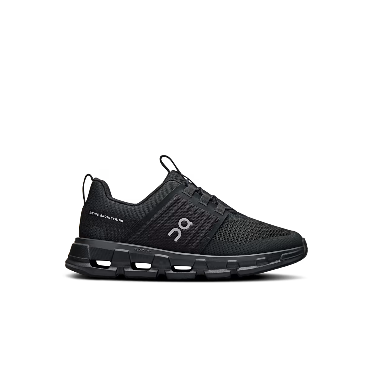 On Running Cloudswift Kids All Black