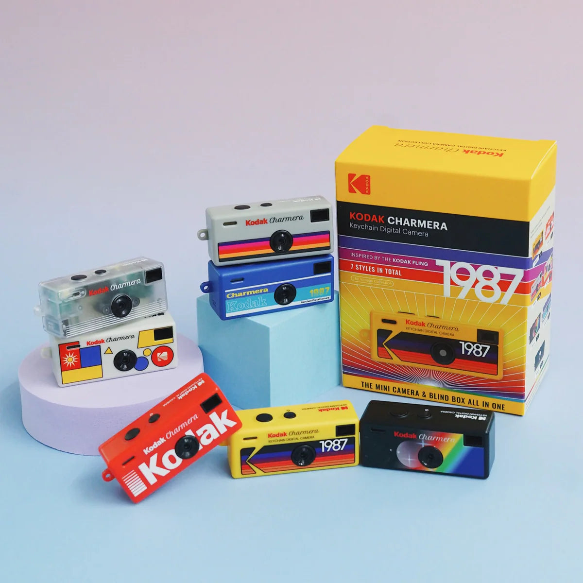 Kodak CHARMERA Digital Camera Keychain Single Blind Box