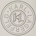 KarlLagerfeld Kcircle Perforated Small Tote Bag Cement