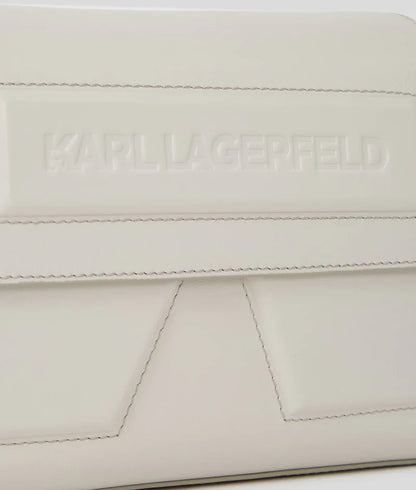 KarlLagerfeld Ikon K Crossbody Bag Cement