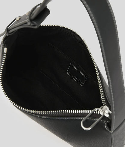 KarlLagerfeld Metal Logo Shoulder Bag Black