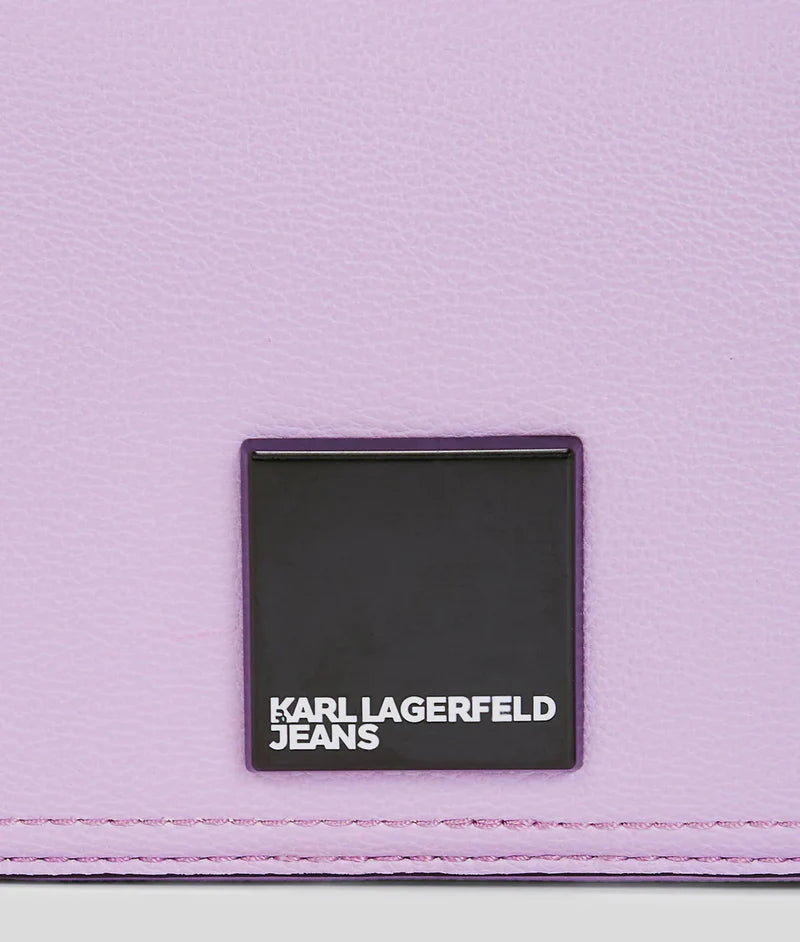 KarlLagerfeld Klj Box Logo Camera Bag Lavendula