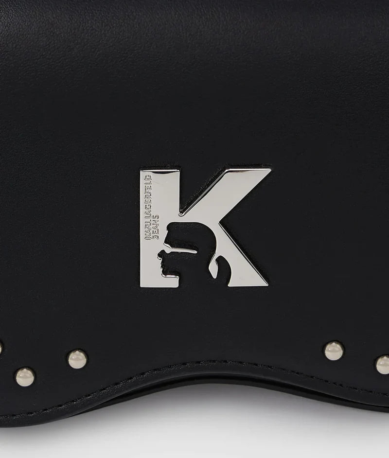 KarlLagerfeld Sunglasses Mini Crossbody Bag Black
