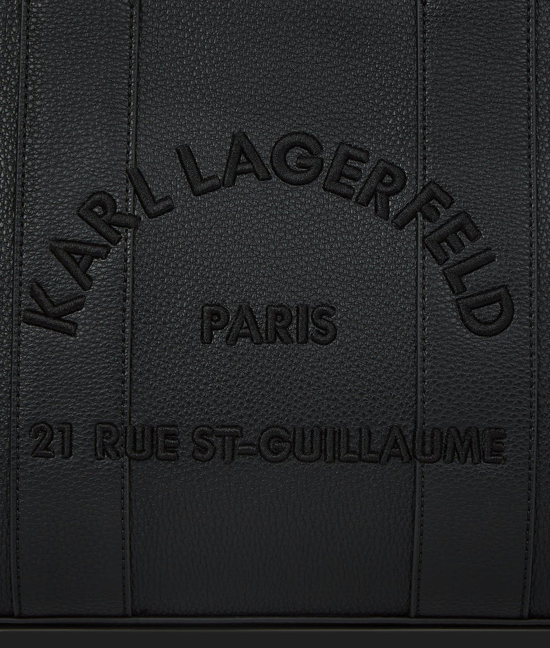 KarlLagerfeld Rue St-Guillaume Medium Tote Bag Black