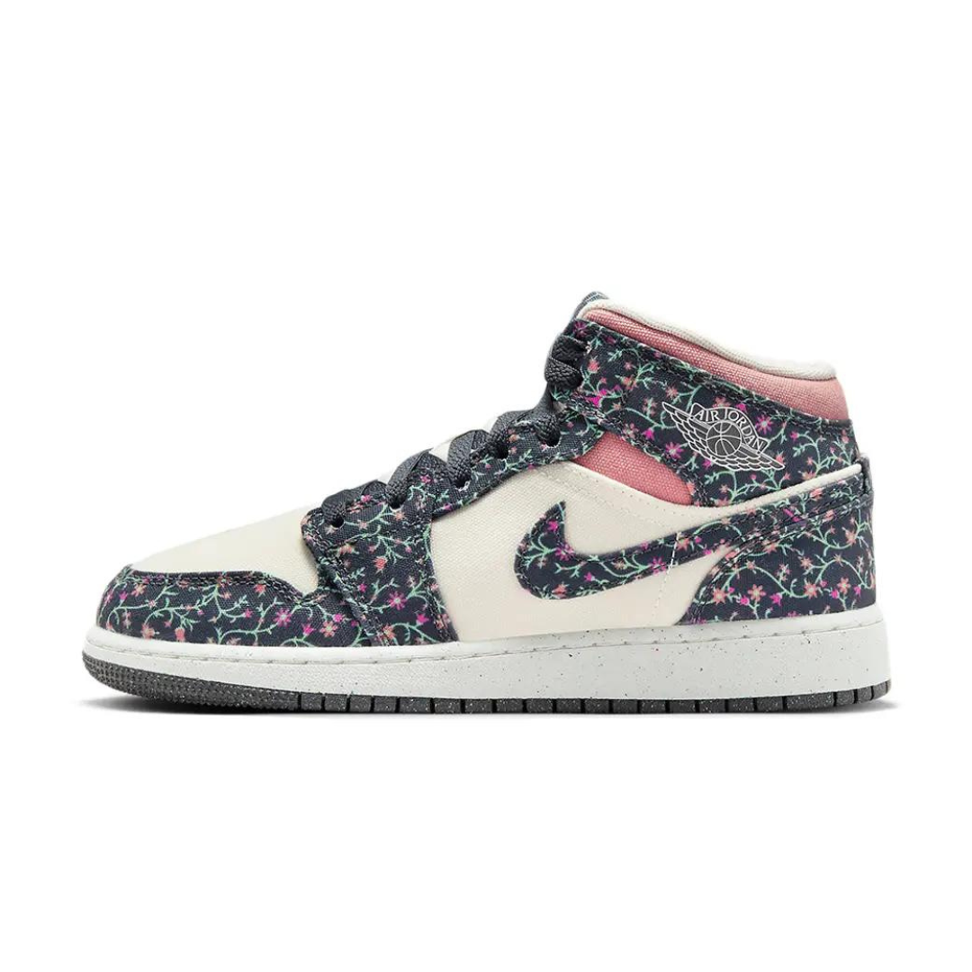 Jordan 1 Mid 'Floral Canvas'