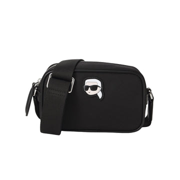 KarlLagerfeld Ikon Nylon Camera Bag Black