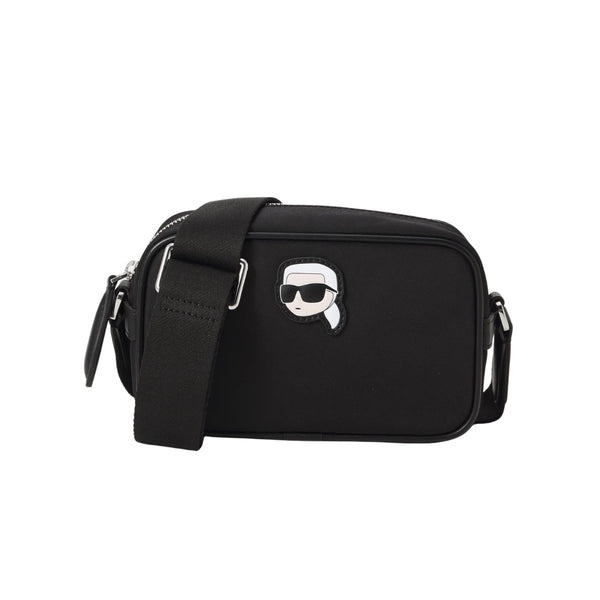 KarlLagerfeld Ikon Nylon Camera Bag Black