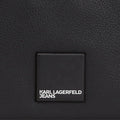 KarlLagerfeld Klj Box Logo Soft Mini Hobo Bag Black