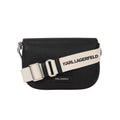 KarlLagerfeld Ikon Pebble Crossbody Bag Black