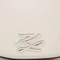 KarlLagerfeld Kautograph Moon Shoulder Bag Cement