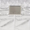 KarlLagerfeld Kkuilt Small Shoulder Bag Silver