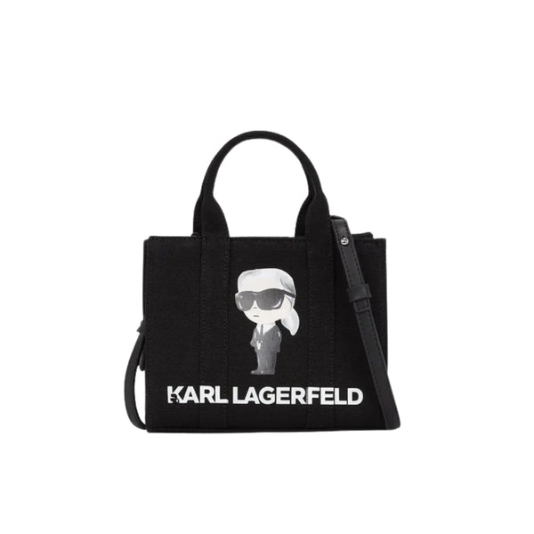 KarlLagerfeld Ikon Mini Tote Bag Black