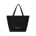 KarlLagerfeld Ikon Rhinestone Shopper Black