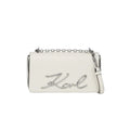 KarlLagerfeld Ksignature Small Crossbody Bag Off White