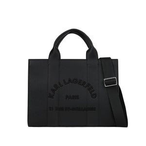 KarlLagerfeld Rue St-Guillaume Medium Tote Bag Black