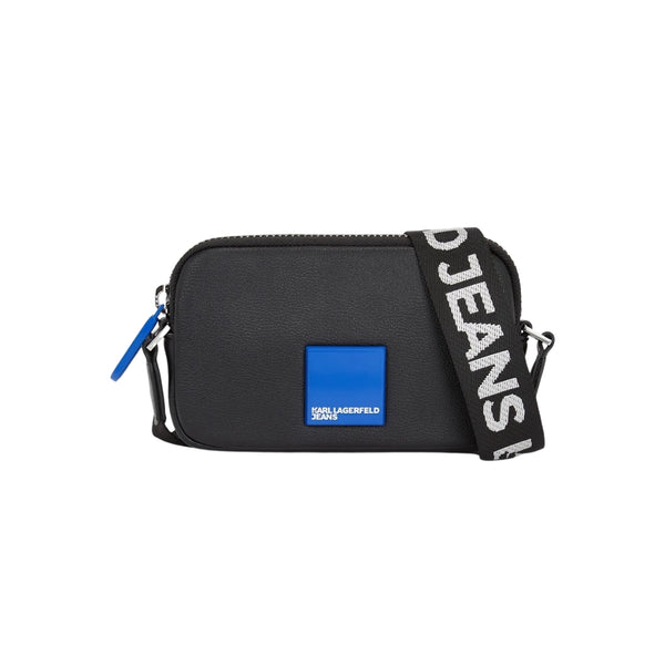 KarlLagerfeld Klj Box Logo Mini Crossbody Bag Black