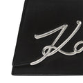 KarlLagerfeld Ksignature Medium Crossbody Bag Black-Nickel