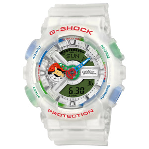 Casio G-Shock GA-110PKM-7A 30 Years of Pokemon Limited Edition White Dial Resin Strap Watch