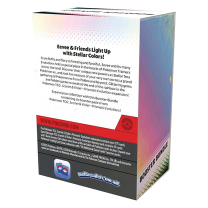 Pokemon Prismatic Evolutions Booster Bundle