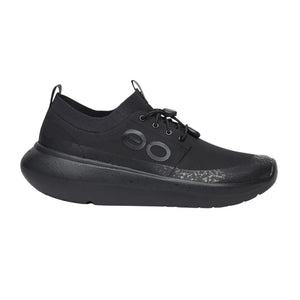 Oofos Roam Ripstop Women's Lace-Up Shoe Black