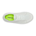 Oofos Club+ Slip-On Leather Shoe White