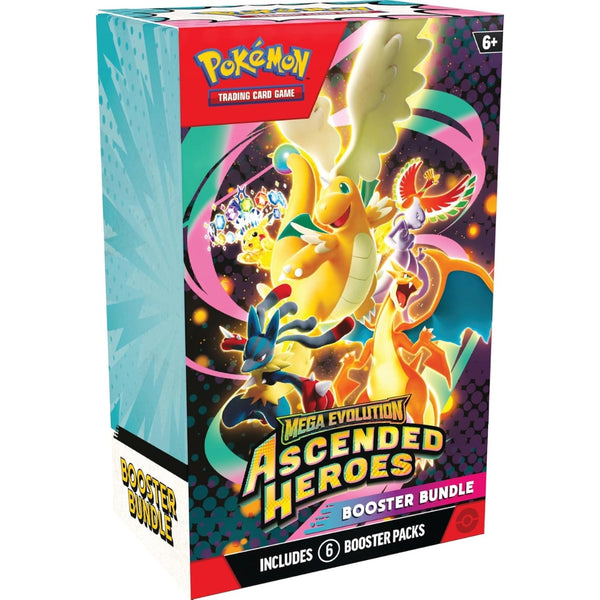 Pokemon Mega Evolution: Ascended Heroes Booster Bundle