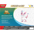 POKEMON 30th Celebration Pokémon Ex Box 'Sylveon Ex' Back