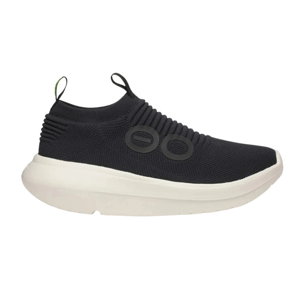 Oofos Zen Slip-On Shoe Chalk & Black