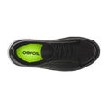 Oofos Club+ Slip-On Leather Shoe White & Black