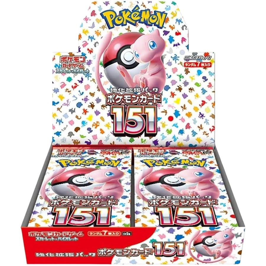 Pokemon Japanese Scarlet & Violet 151 Booster Box