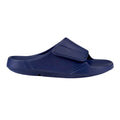 OOFOS OOahh Sport Flex Slide Navy