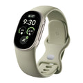 Google Fitbit Edge Classic Satin Pyrite Aluminum Case / Olive Active Band