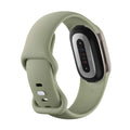 Google Fitbit Edge Classic Satin Pyrite Aluminum Case / Olive Active Band