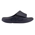 OOFOS OOahh Sport Flex Slide Matte Black