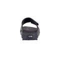 OOFOS OOahh Sport Flex Slide Matte Black