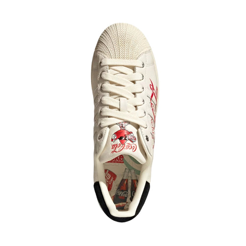 Adidas x Coca-Cola Superstar II 'Cream White / Red'