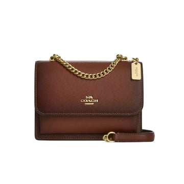 Coach Mini Klare Crossbody Bag 'Smooth Leather Gold Redwood'