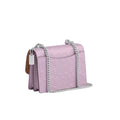 Coach Mini Klare Crossbody Bag In Signature Leather 'Patent leather Silver Light Violet'