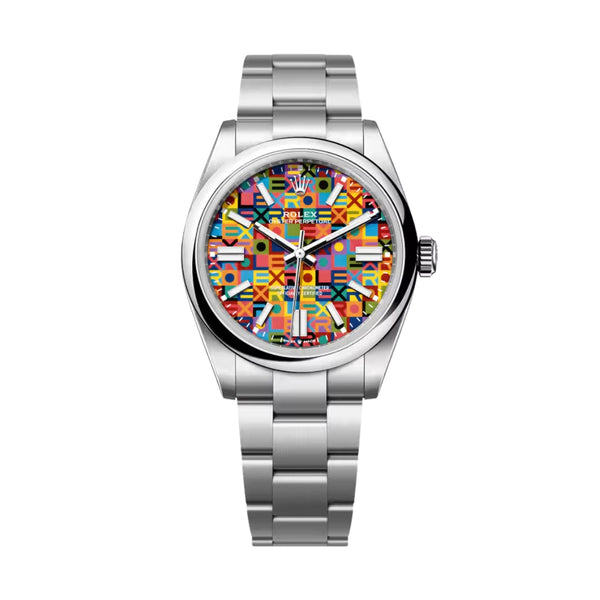 Rolex Oyster Perpetual 41 Multicoloured Jubilee Motif 134300