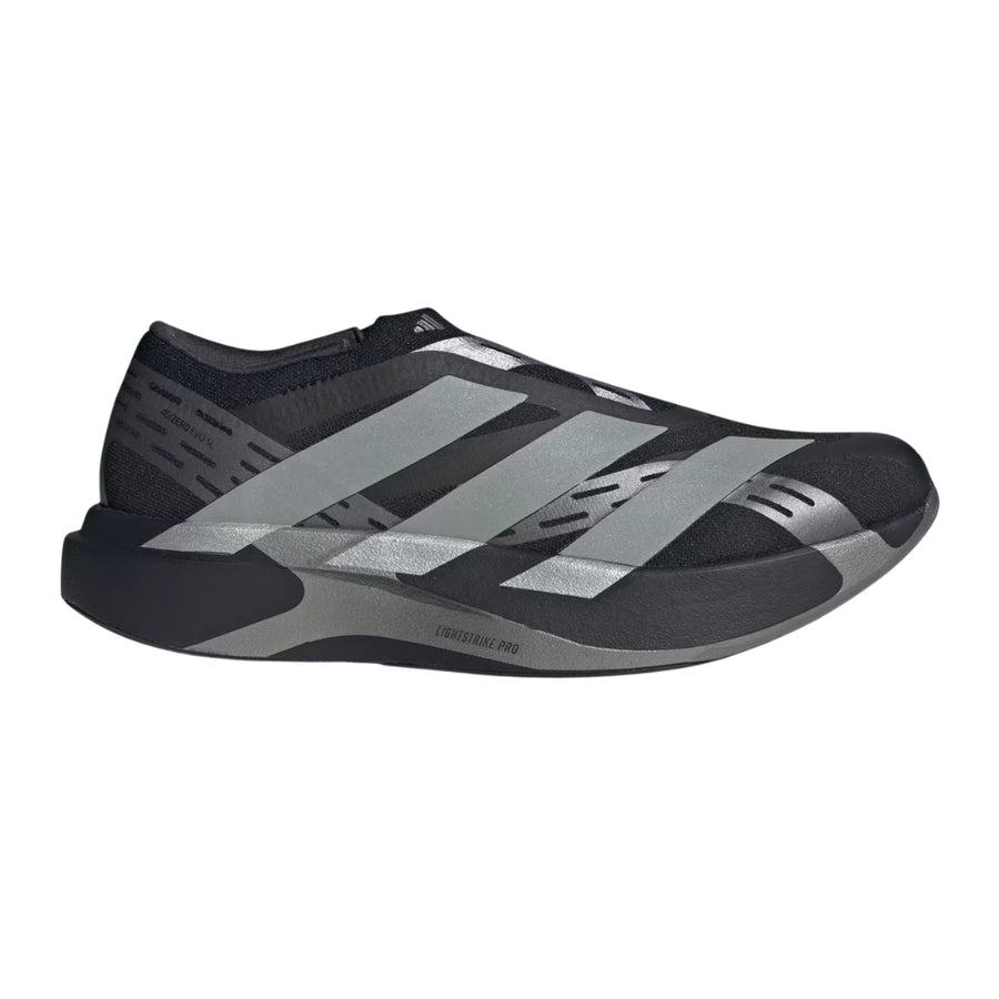 Adidas Adizero EVO SL Laceless LIGHTSTRIKEPRO Core Black Silver Night Metallic