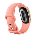 Google Fitbit Edge Classic Champagne Gold Case / Canyon Active Band