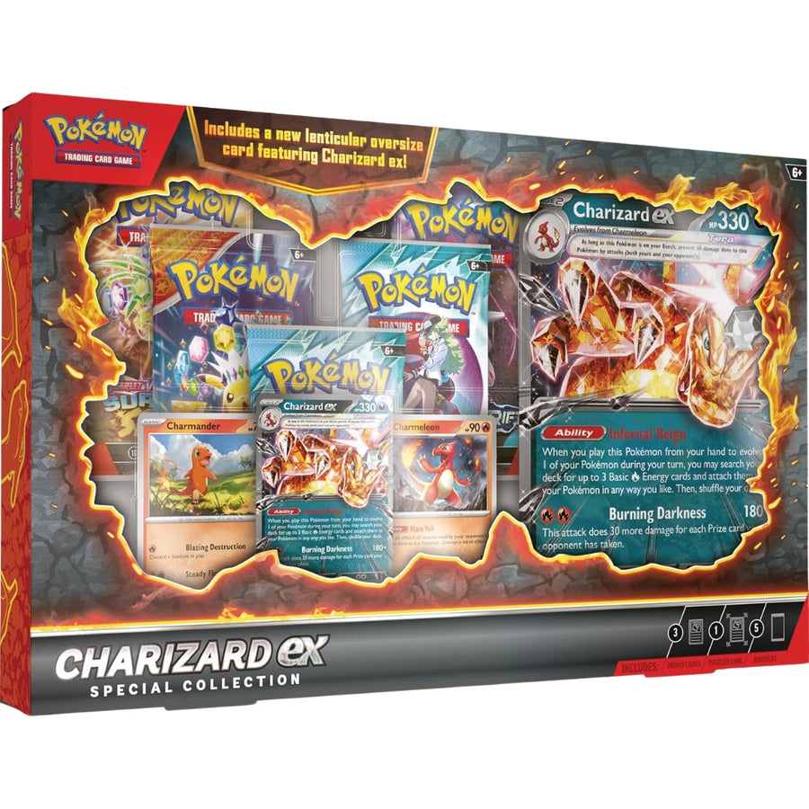 Pokemon Promo Charizard Ex Special Collection Box