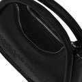 KarlLagerfeld Puffy Top Handle Bag Black
