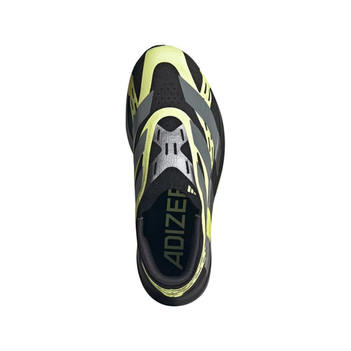 Adidas Adizero Evo SL Laceless Core Black Iron Metallic Frozen Lemon
